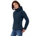 Куртка женская Hooded Softshell темно-синяя