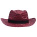 Шляпа Daydream, красная с черной лентой