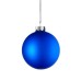 Елочный шар Finery Matt, 8 см, матовый синий