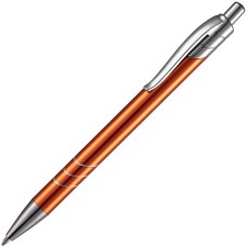 Ручка шариковая Underton Metallic, оранжевая