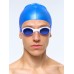 Очки для плавания Swimatic, синие с белым